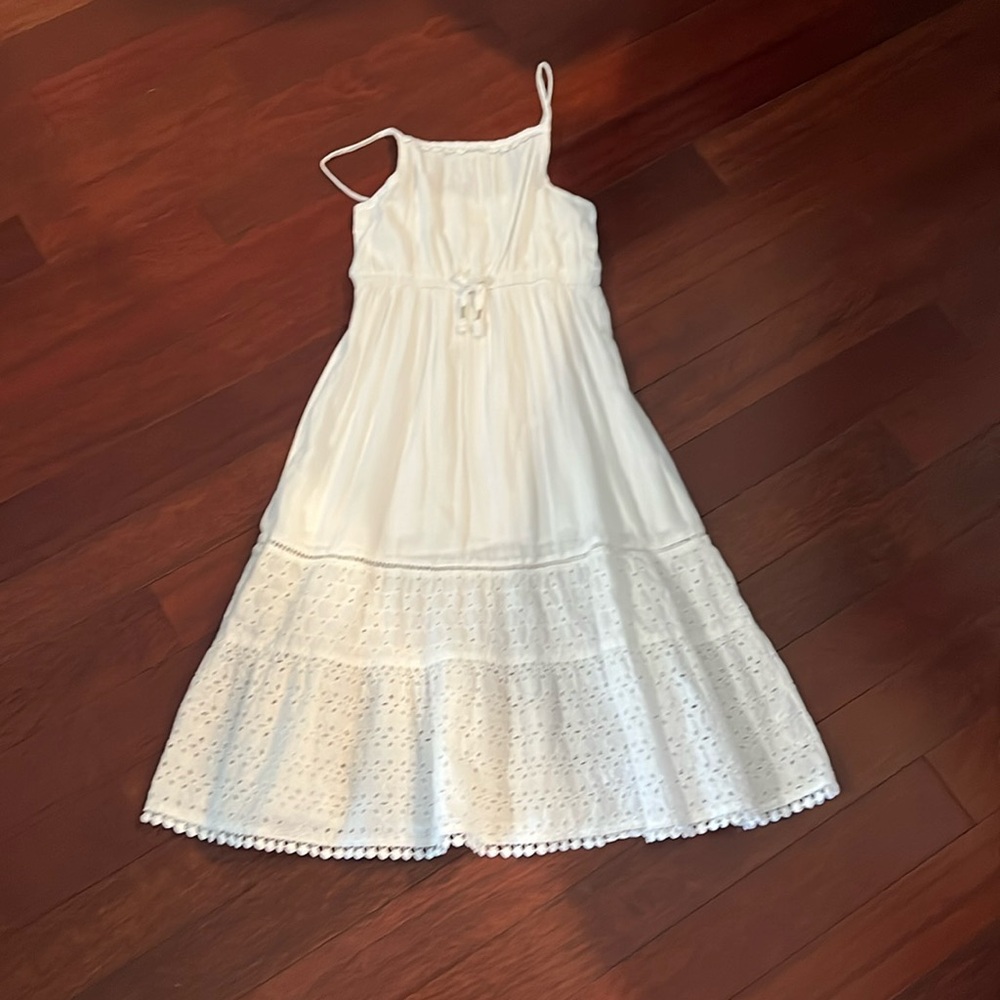 White dress worn for Easter